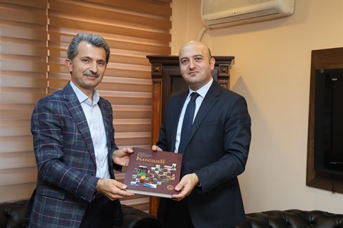 Kocaali Belediye Başkanından Kaymakamımıza Ziyaret